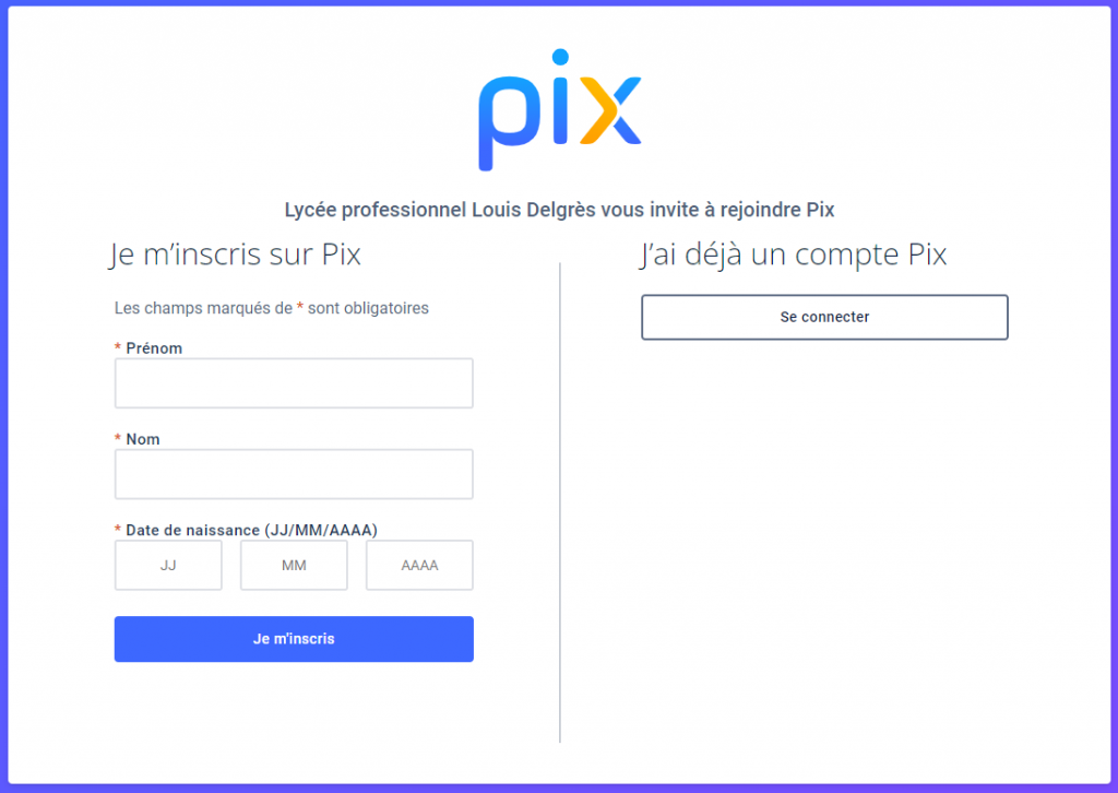 De l’inscription à La Certification PIX – Lycée professionnel Louis Delgrès